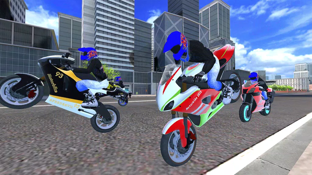 Real Moto Bike City Racing Screenshot 2