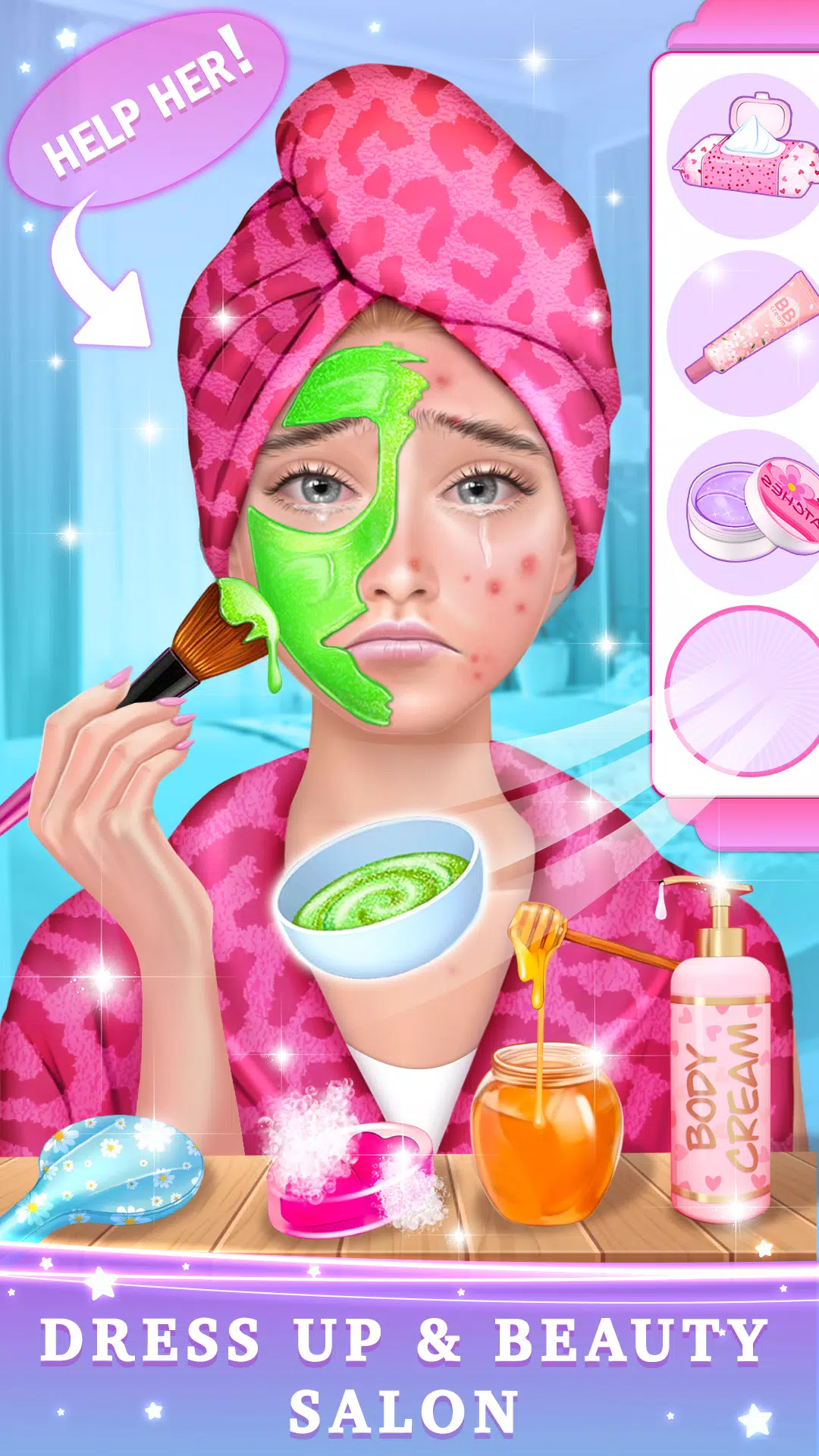 BFF Makeover - Spa & Dress Up Captura de pantalla 0