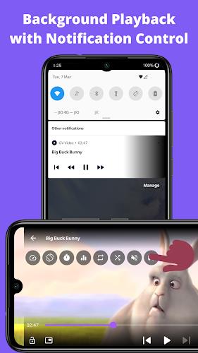 GV Video Player Captura de pantalla 3