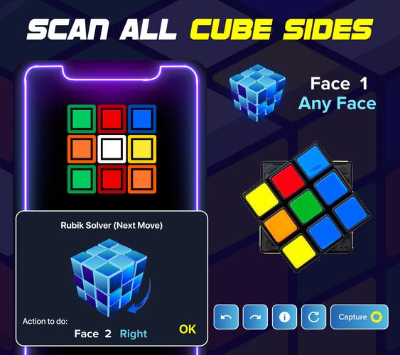 Rubik's Cube Puzzle Solver app应用截图第1张