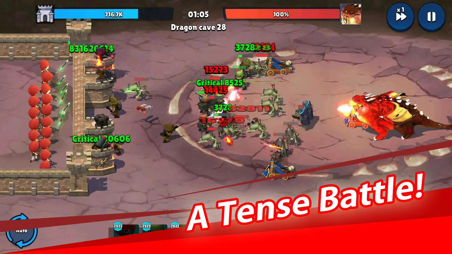 Schermata Idle Guardians 2