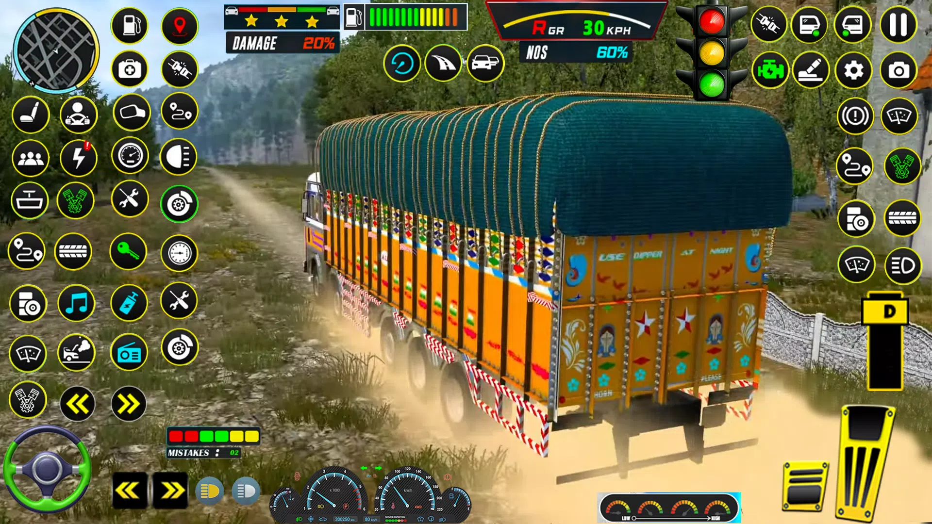 Indian Larry Truck Driving 3D ဖန်သားပြင်ဓာတ်ပုံ 2