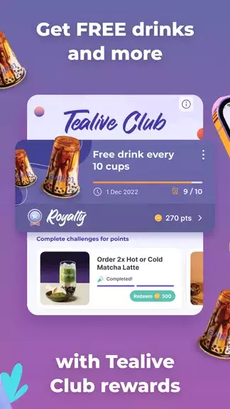 Tealive MY - Order Bubble Tea Screenshot 2