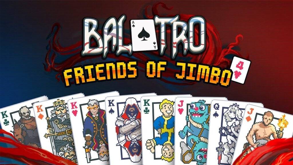 Balatro는 Jimbo 4 Collab Pack의 친구들을 공개합니다