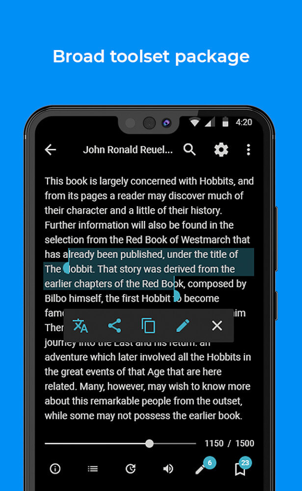 FullReader – e-book reader應用截圖第1張