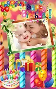 Schermata Birthday Photo Frames & Editor 2