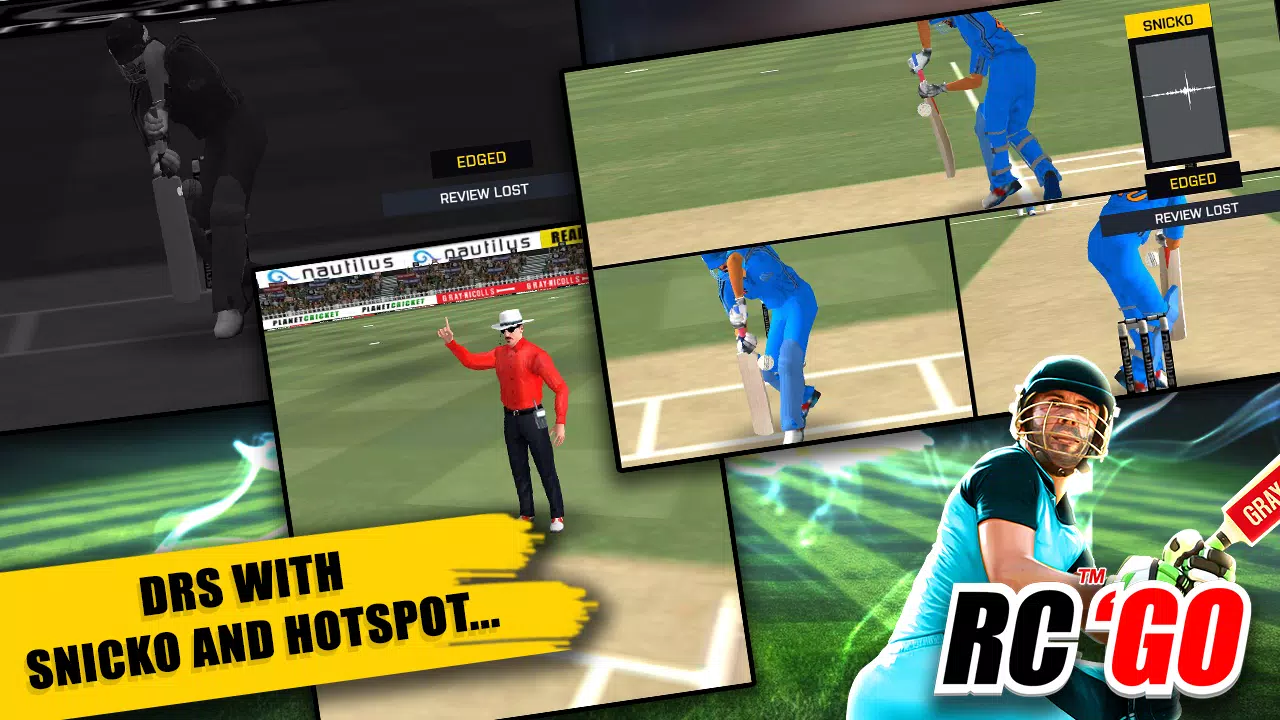 Real Cricket™ GO ภาพหน้าจอ 1