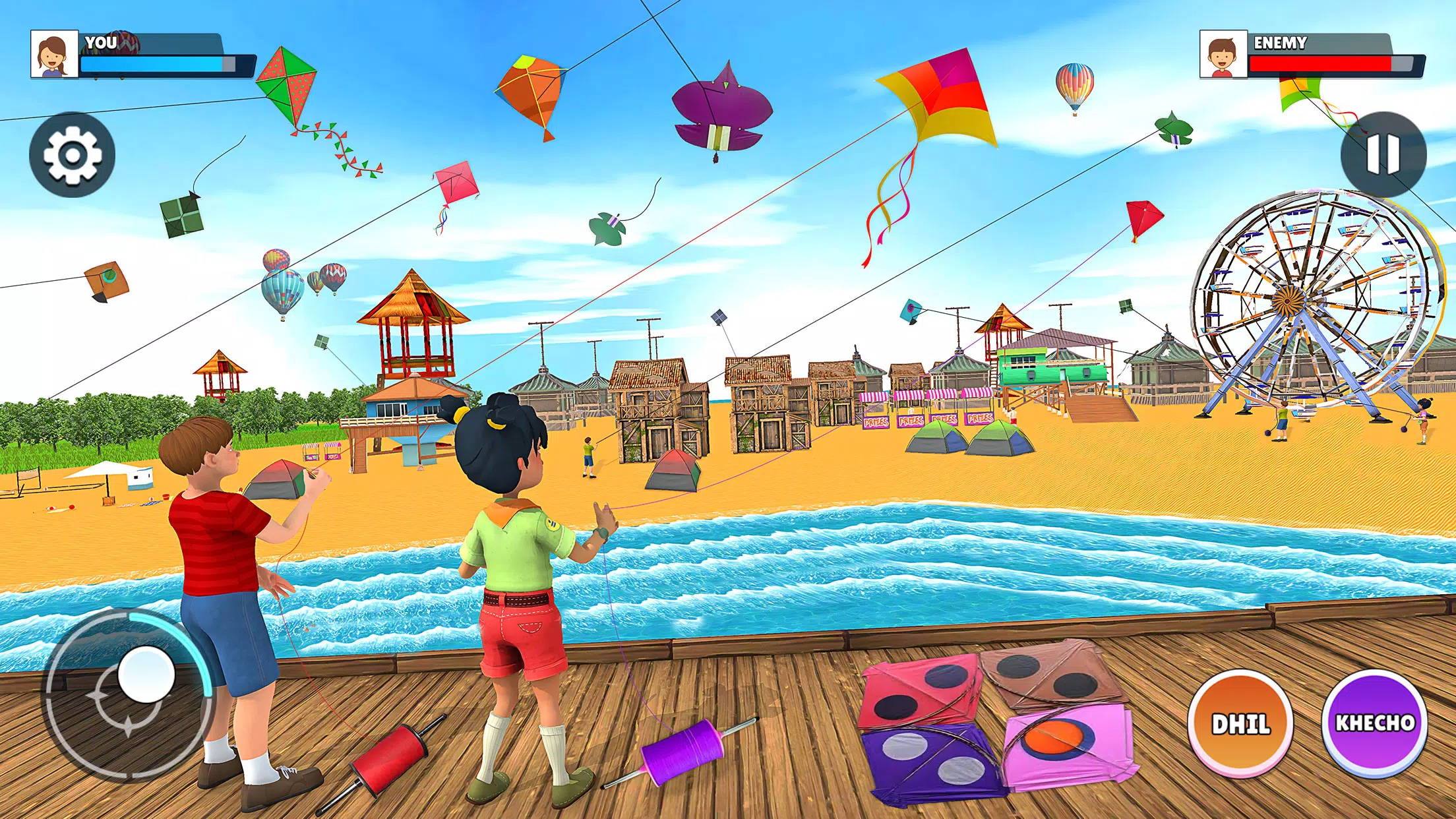 Kite Flying 3D - Pipa Combate স্ক্রিনশট 0