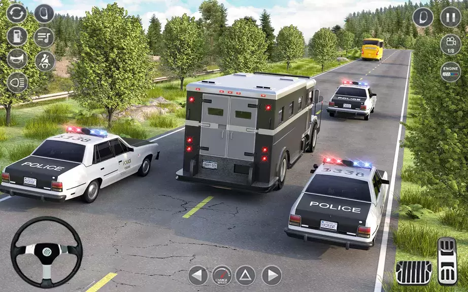 Police Car Driving Games 3D Скриншот 1