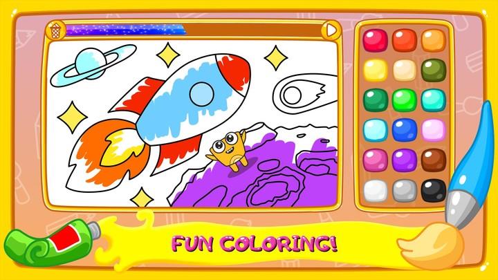 Coloring book! Game for kids 2 Captura de pantalla 0