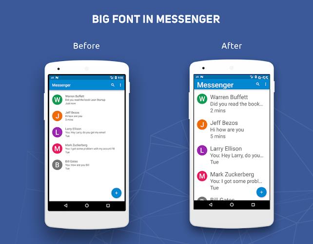 Big Font - Change Font Size & Text Size Screenshot 2