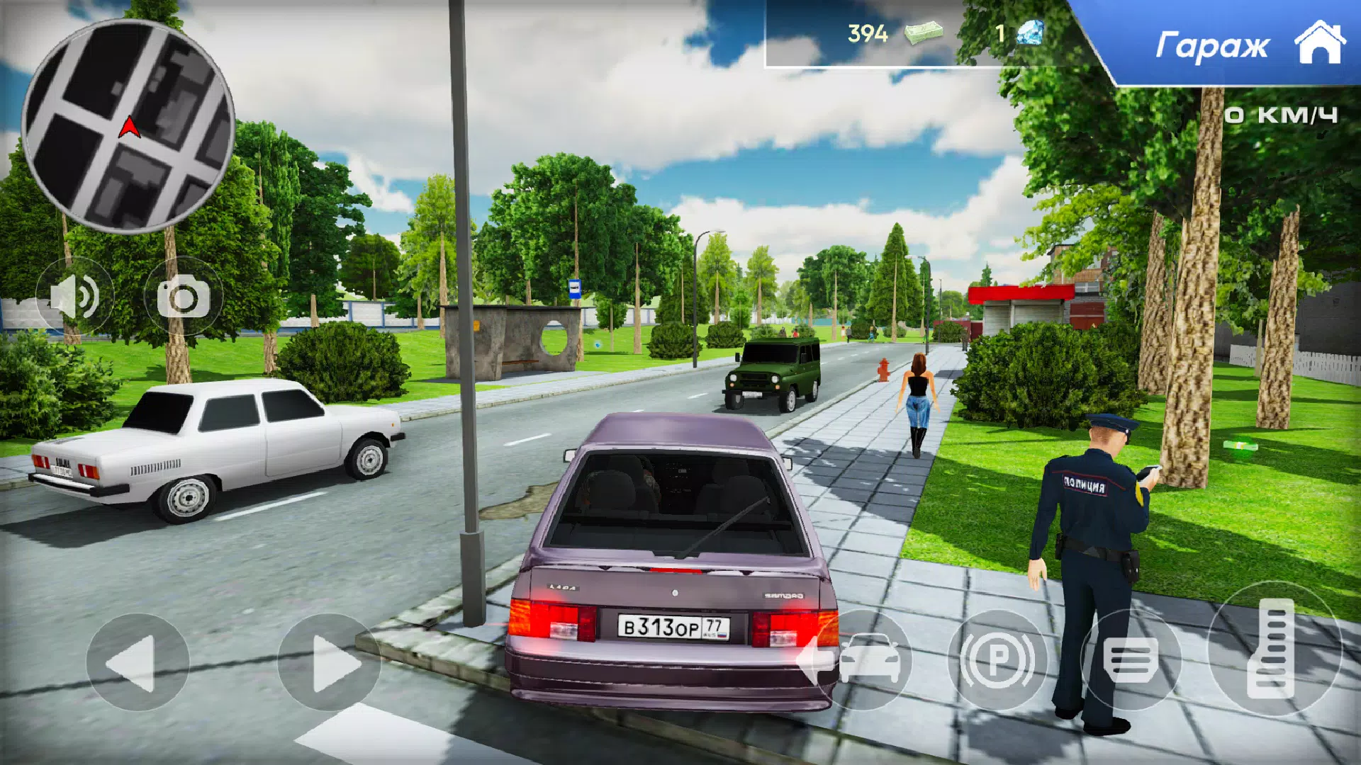 Lada 2113 Russian City Driving 스크린샷 0