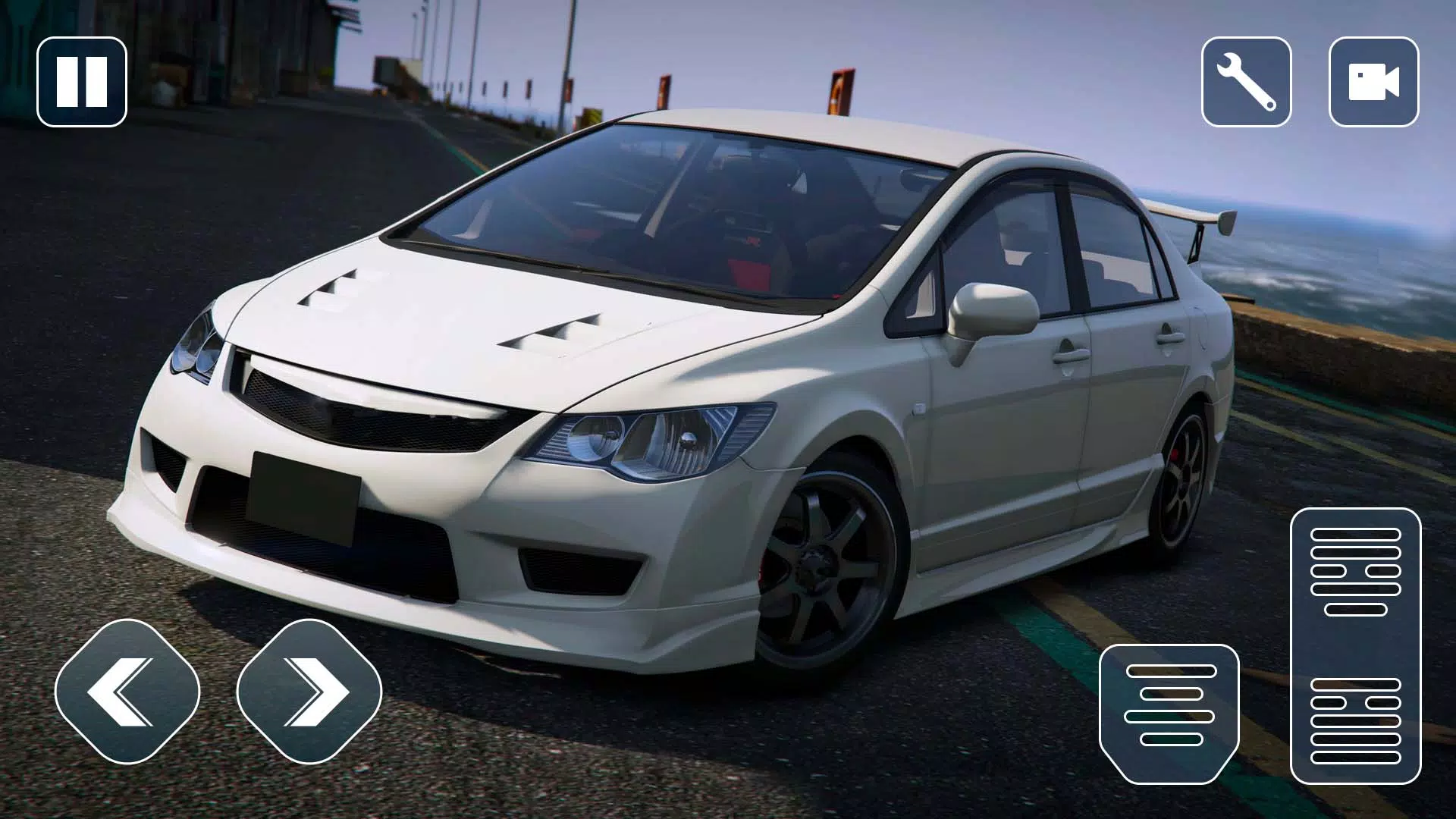 Furious Civic Car City Race Screenshot 2