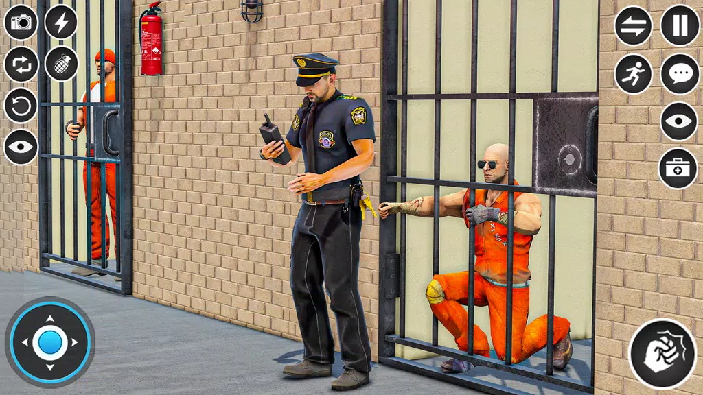 US Police Prison Escape Games ဖန်သားပြင်ဓာတ်ပုံ 0
