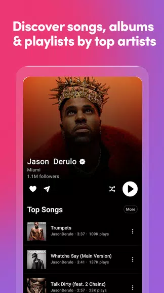 Music Stream: Music Streaming Tangkapan skrin 2