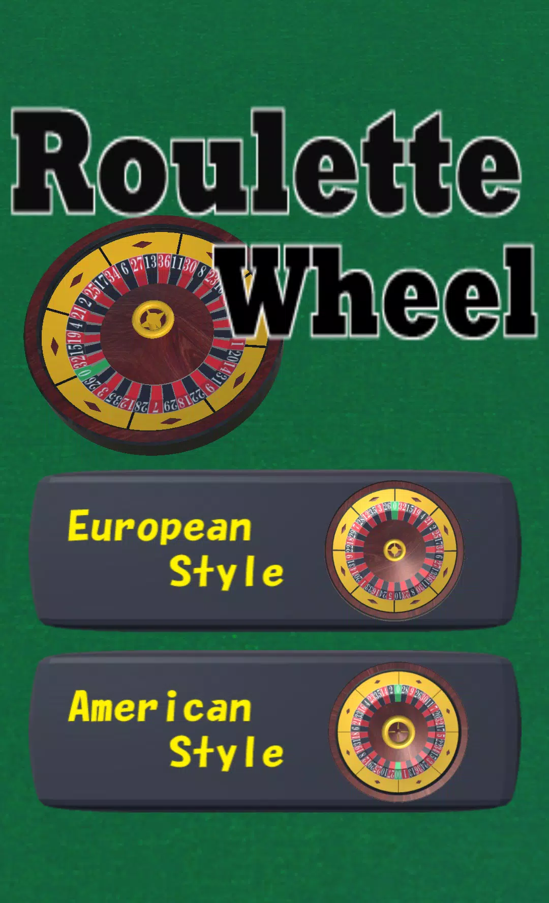 Roulette Wheel Ekran Görüntüsü 0