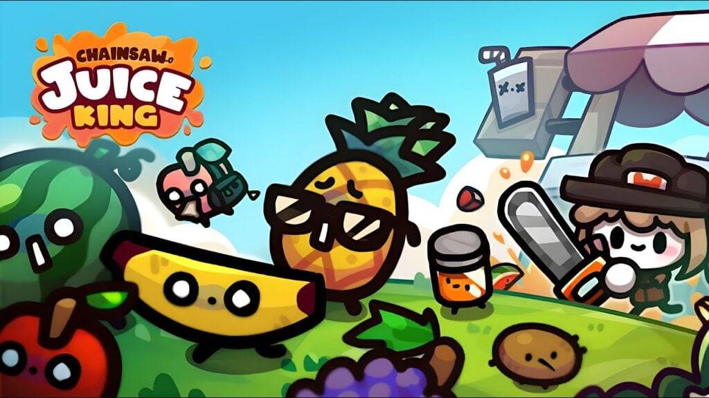 Idle Juice Shop Simulator Chainsaw Juice King staat op Android