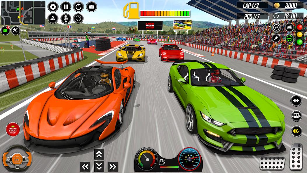 Car Racing Games 3D: Car Games Mod Capture d'écran 2