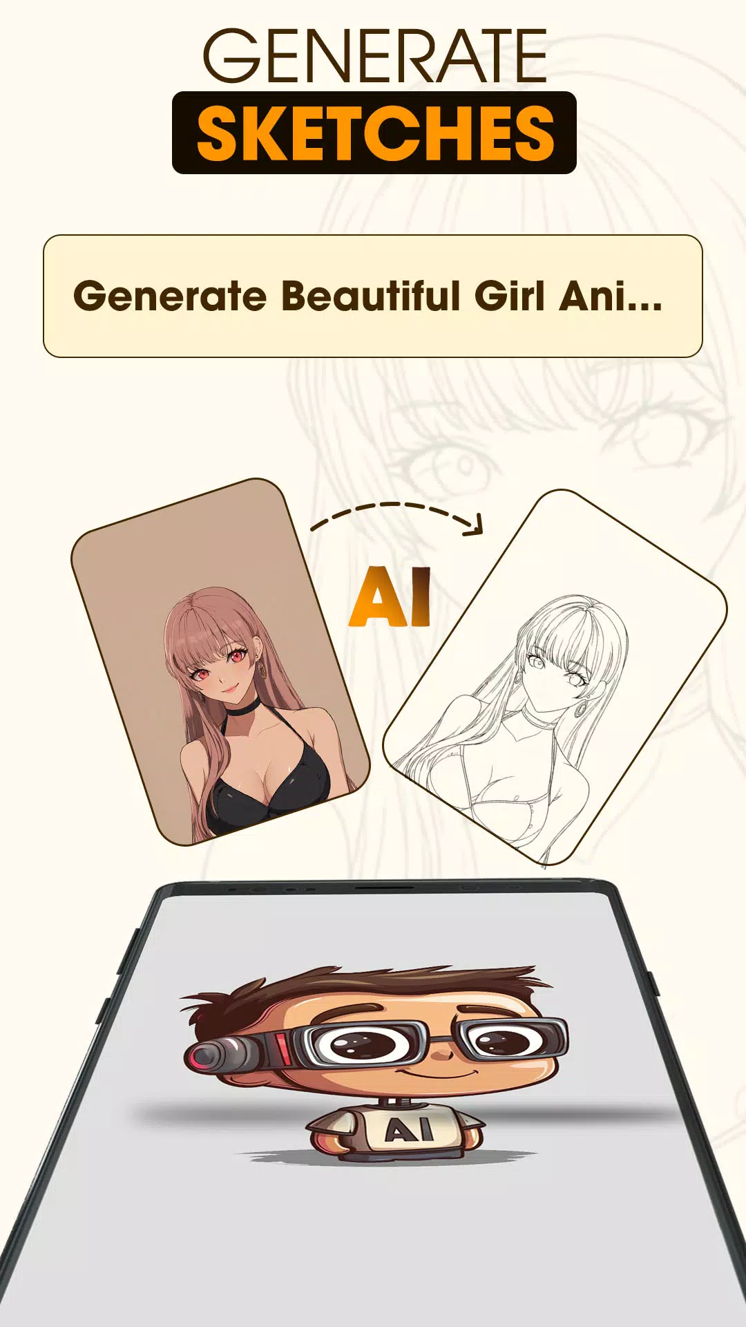 AR Anime Sketch: Trace & Draw Captura de pantalla 3