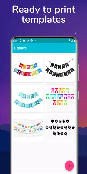 Party Banner Bunting Maker スクリーンショット 2