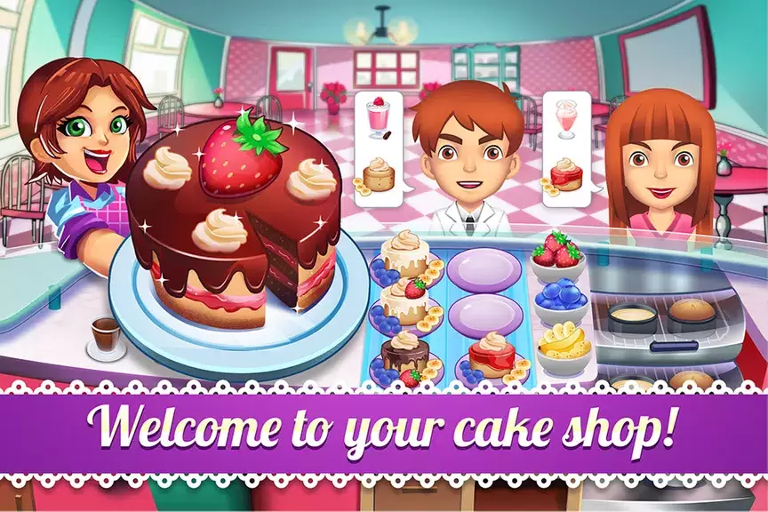 My Cake Shop: Candy Store Game ภาพหน้าจอ 0