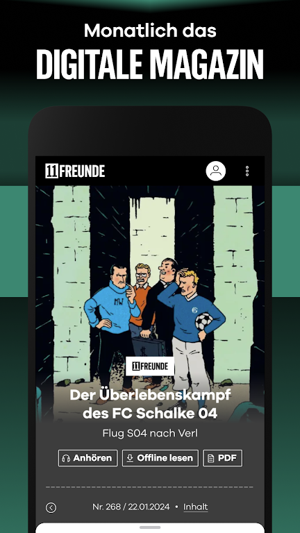 11FREUNDE - News & Liveticker ภาพหน้าจอ 2