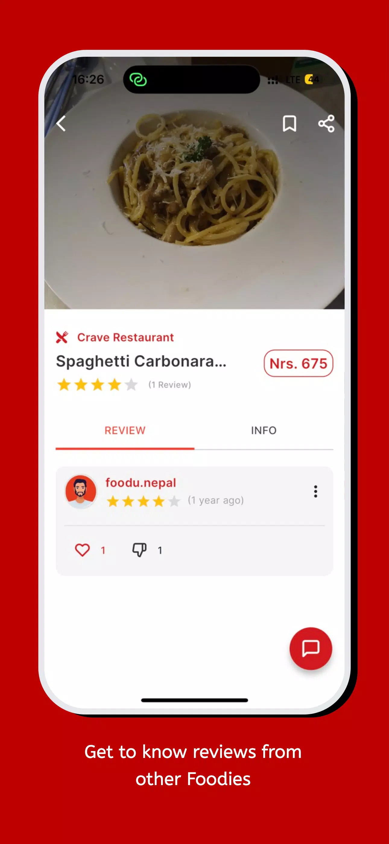 Foodieho Screenshot 2