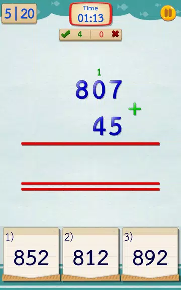 Math Fast Plus and Minus Captura de pantalla 2