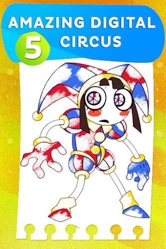 Amazing Digital Circus colorin Screenshot 0