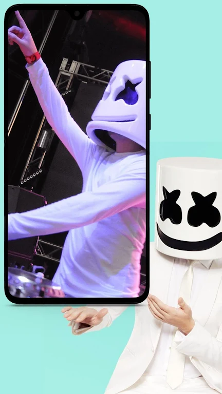 Marshmello Wallpaper Captura de pantalla 3