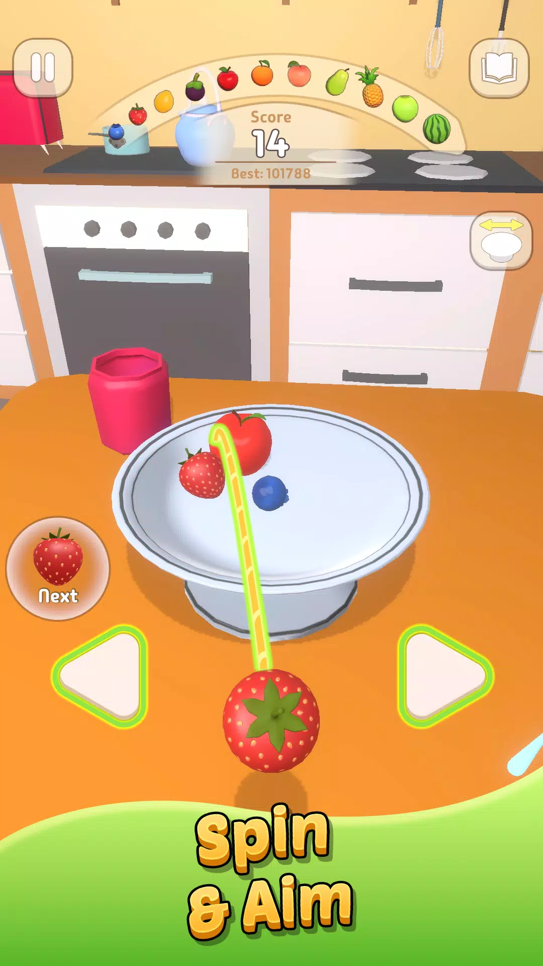 Toss and Merge: Fruit Mount スクリーンショット 0