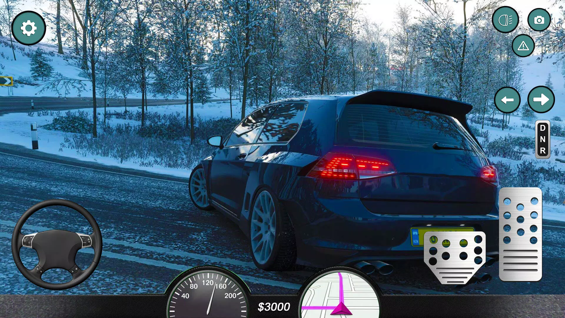 Euro Car Simulator Driving 2应用截图第3张