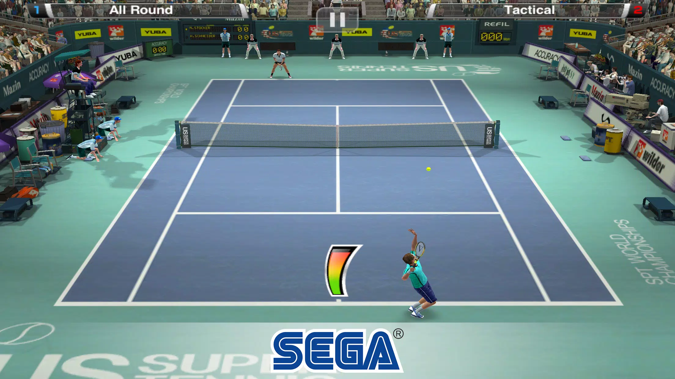Virtua Tennis Challenge Captura de pantalla 1