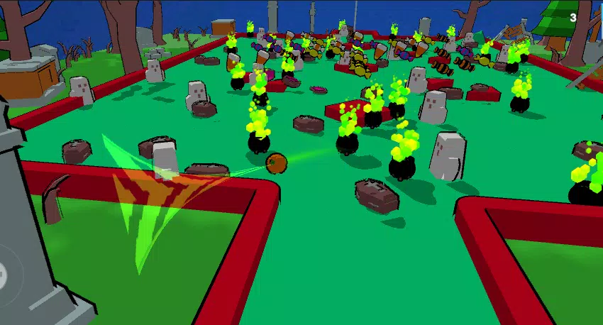 MiniGolf Madness: Halloween Captura de pantalla 1