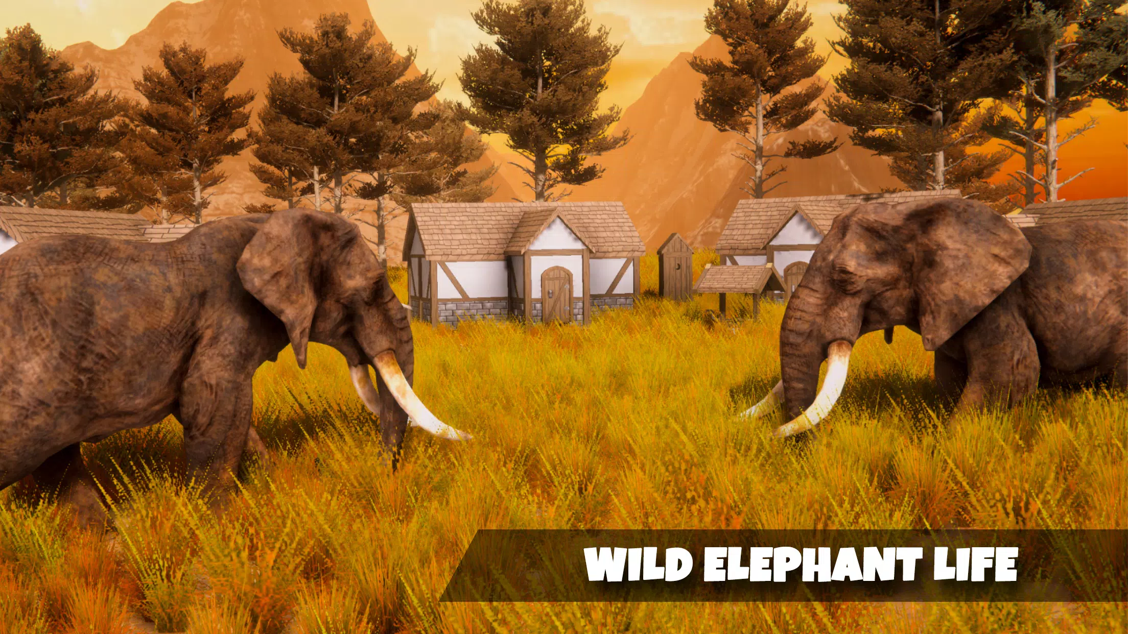 Elephant Simulator Wild Life Schermafbeelding 1