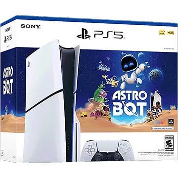 Sony PlayStation 5 Slim Disc Edition Astro Bot Console Gói