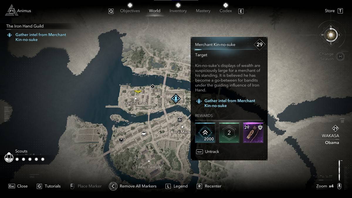 All Iron Hand Guild Members in Assassin