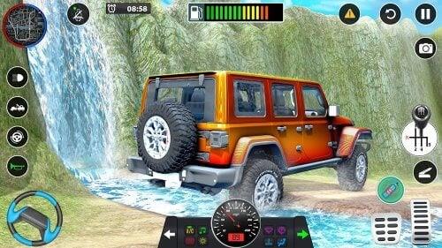 Offroad Jeep Driving Games 3D Ekran Görüntüsü 2