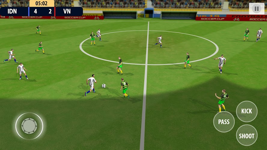 Soccer Hero: Football Game Screenshot 1