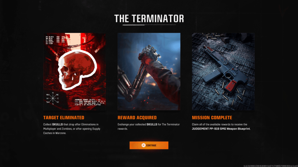 Evento Terminator in Black Ops 6