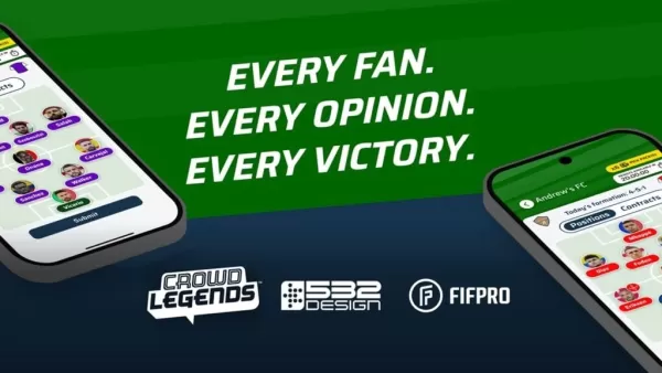 "Lancio di gioco di calcio con licenza Fifpro: Crowd Legends ora disponibile"
