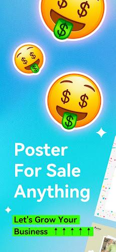 Poster Maker - AI Flyer Editor スクリーンショット 0