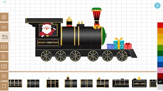 Labo Christmas Train Game:Kids Capture d'écran 2