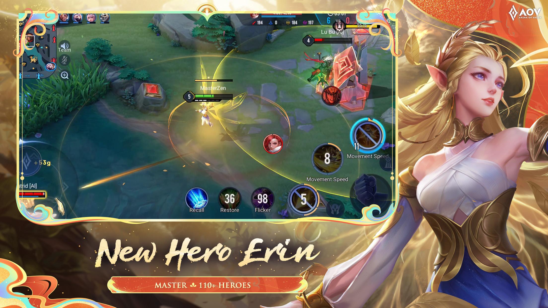 Garena AOV: 5v5 Fest Ảnh chụp màn hình 0