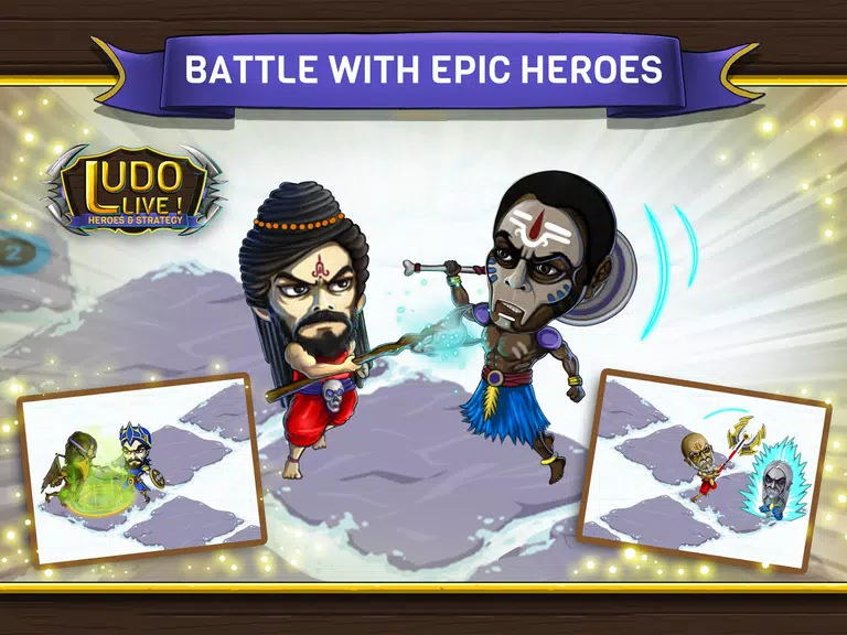 Ludo Live! Heroes & Strategy Ảnh chụp màn hình 2