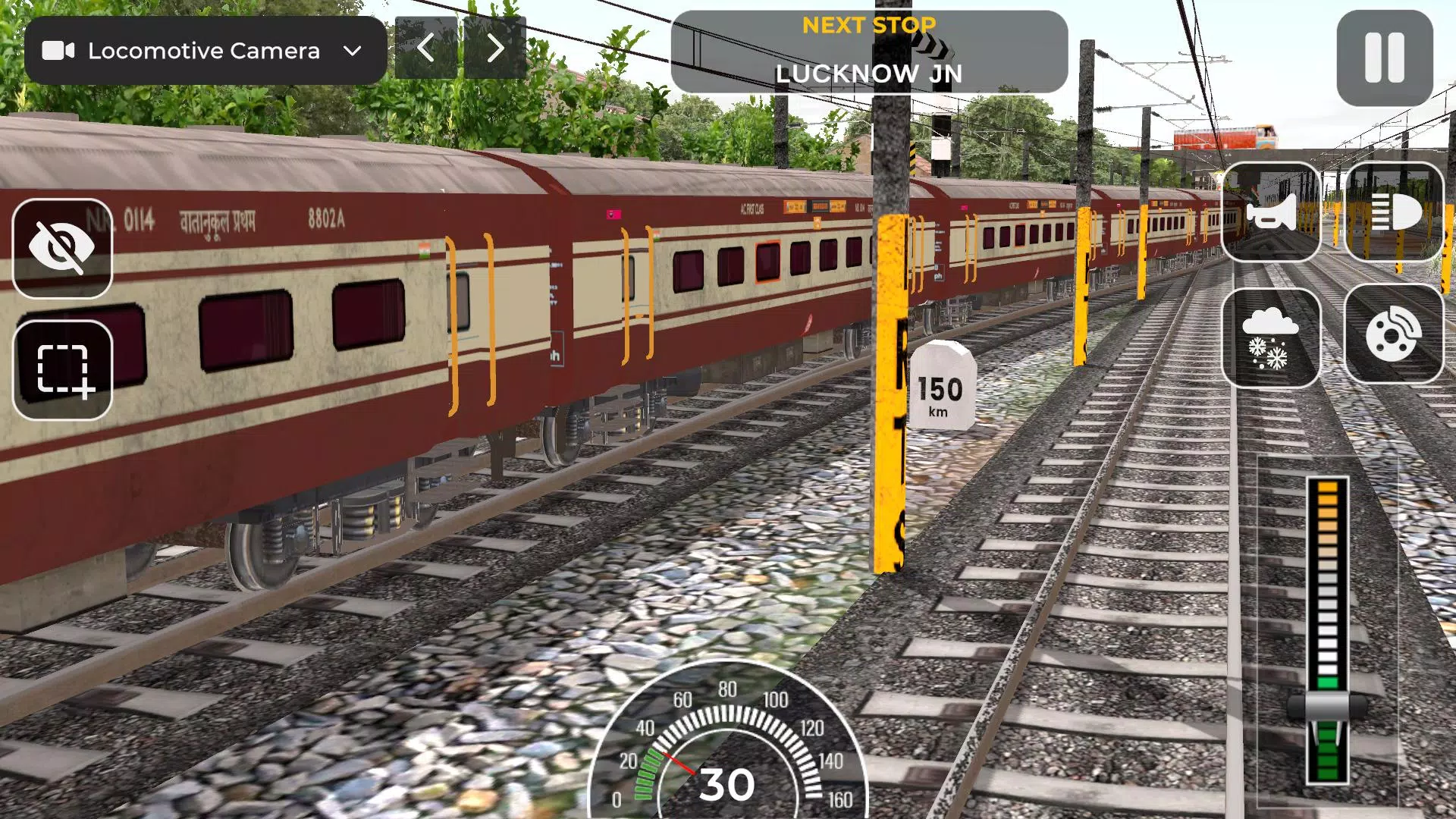 Indian Railway Train Simulator ภาพหน้าจอ 2