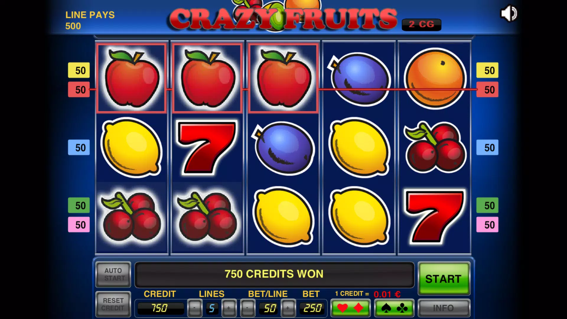 Crazy Fruits 스크린샷 0