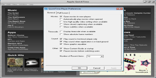 QuickTime Capture d'écran 2