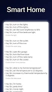 Commands for Siri ဖန်သားပြင်ဓာတ်ပုံ 1