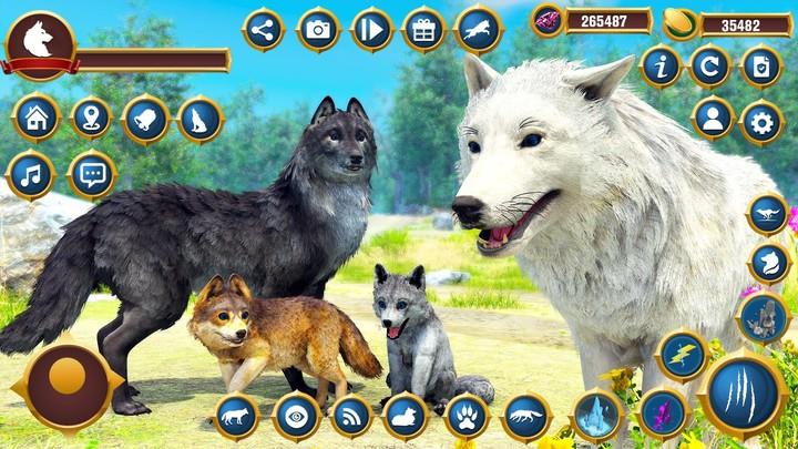 Arctic Craft Wolf Family Sim Screenshot 2